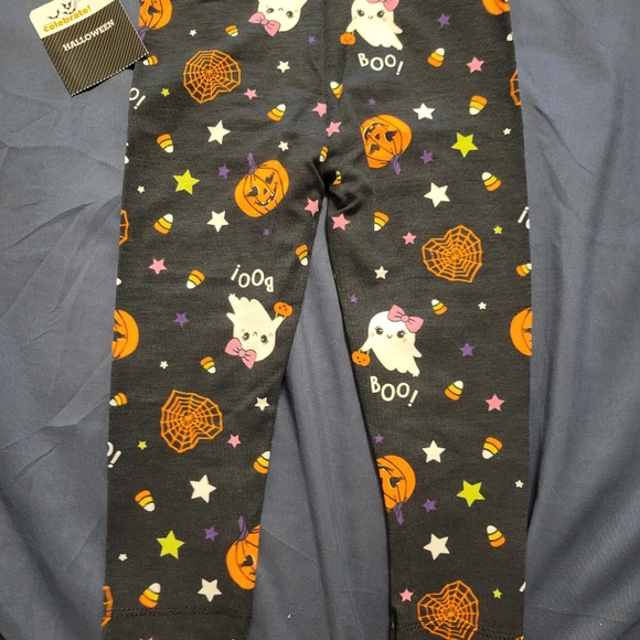 Celebrate Halloween 18months pumpkin and ghost pants New with tags - Picture 2 of 5
